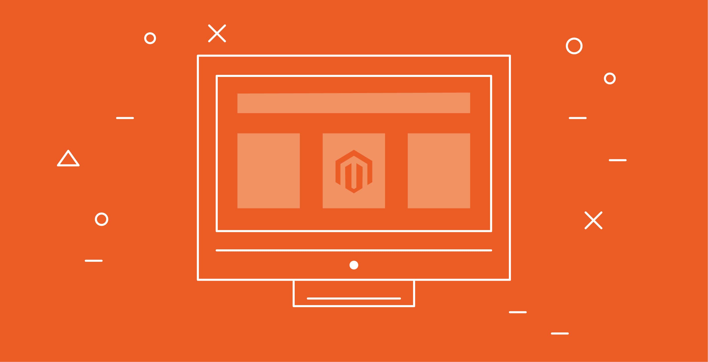 magento schermata computer